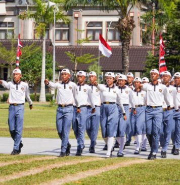 70 Paskibraka Badung Intensif Berlatih, Siap Jalankan Tugas HUT ke-81 RI