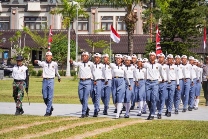 70 Paskibraka Badung Intensif Berlatih, Siap Jalankan Tugas HUT Ke 81 RI 1