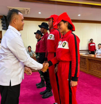 75 Siswa Calon Paskibraka Gianyar 2026 Ikuti Pembinaan Intensif