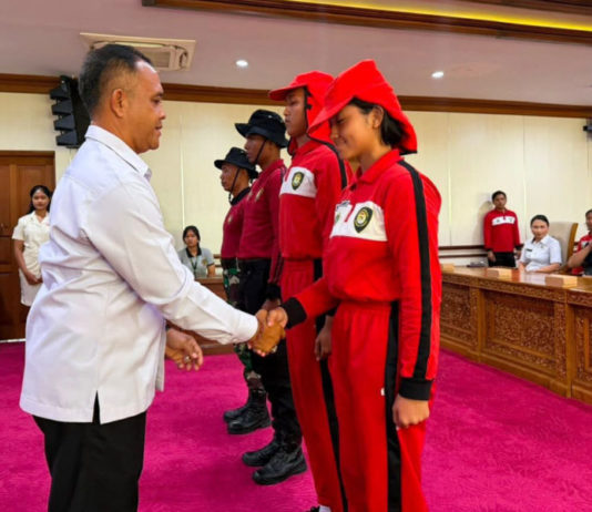 75 Siswa Calon Paskibraka Gianyar 2026 Ikuti Pembinaan Intensif