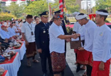 891 WBP Lapastik dan 98 WBP Rutan Bangli Terima Remisi HUT RI Ke-81