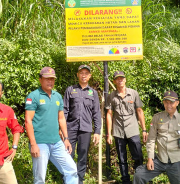 Antisipasi Karhutla, Warga Dekat Hutan Diingatkan Tak Sembarangan Bakar Sampah