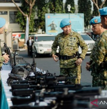 Apel Kesiapan Satgaspam VVIP Peringatan HUT ke-81 RI Digelar