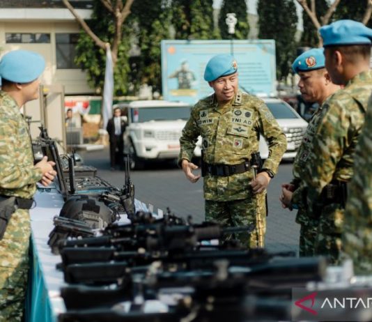 Apel Kesiapan Satgaspam VVIP Peringatan HUT ke-81 RI Digelar