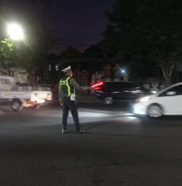 Atasi Kemacetan, Satlantas Polres Badung Bersinergi dengan Polsek Jajaran