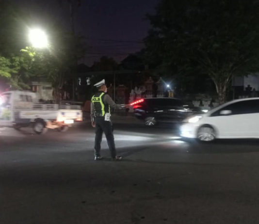 Atasi Kemacetan, Satlantas Polres Badung Bersinergi dengan Polsek Jajaran