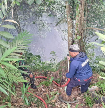 Bakar Sampah Picu Kepanikan Warga di Petak