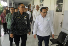 Bantuan Pascabencana Kemenkes untuk RSUD Wangaya Cair Bertahap