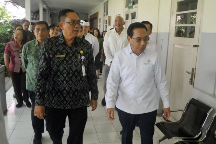 Bantuan Pascabencana Kemenkes Untuk RSUD Wangaya Cair Bertahap 1