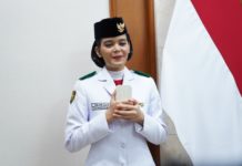Bawa Baki Bendera saat Upacara HUT ke-81 RI di Istana, Celina Olivia Ungkapkan Perasaannya
