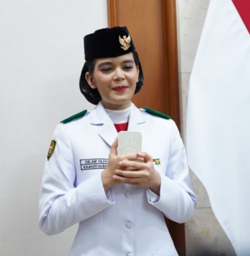 Bawa Baki Bendera saat Upacara HUT ke-81 RI di Istana, Celina Olivia Ungkapkan Perasaannya