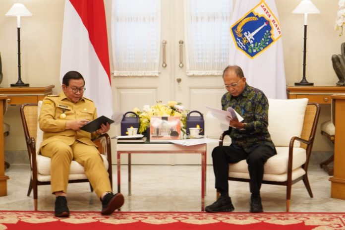 Bertemu Pramono Anung, Gubernur Koster Jajaki Penerbitan Obligasi Daerah 1
