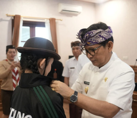 Bupati Dukung Pramuka Kwarcab Badung Berprestasi di Jambore Nasional