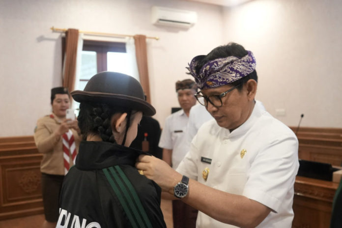 Bupati Dukung Pramuka Kwarcab Badung Berprestasi Di Jambore Nasional 1