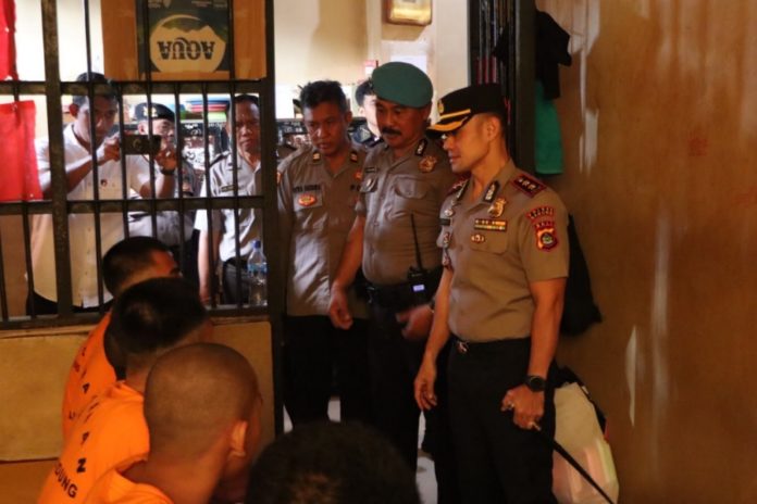 Cegah Pelanggaran HAM, Kapolres Badung Sidak Rutan 1
