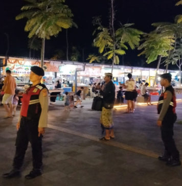 Cegah Pungli dan Premanisme, Polsek Gianyar Gencarkan Patroli Malam