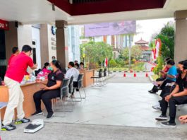 CKG Tumpek Krulut di RSUD Bali Mandara, Puluhan Warga Ikuti Skrining