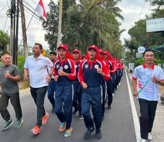 Danramil dan Kapolsek Payangan Sinergi Gembleng Capaska, Bekali Ketahanan Fisik dan Mental Tangguh