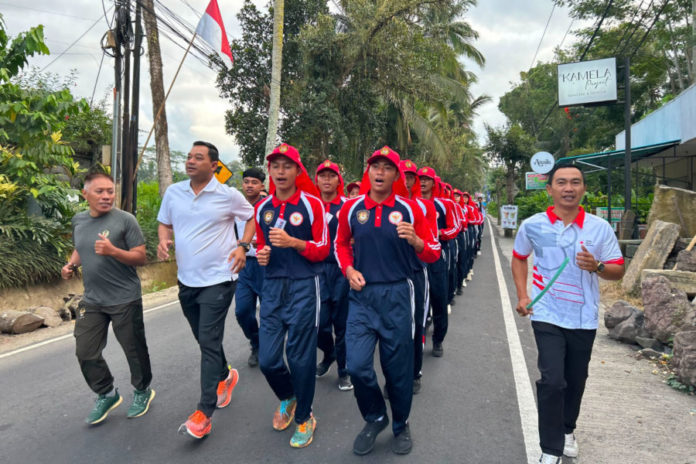Danramil Dan Kapolsek Payangan Sinergi Gembleng Capaska, Bekali Ketahanan Fisik Dan Mental Tangguh 1