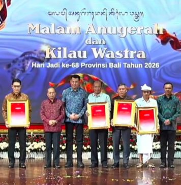 Dari Kapolda Adityajaya hingga Kajati Setiawan, Ini Lima Penerima Kerthi Bali Sewaka Nugraha