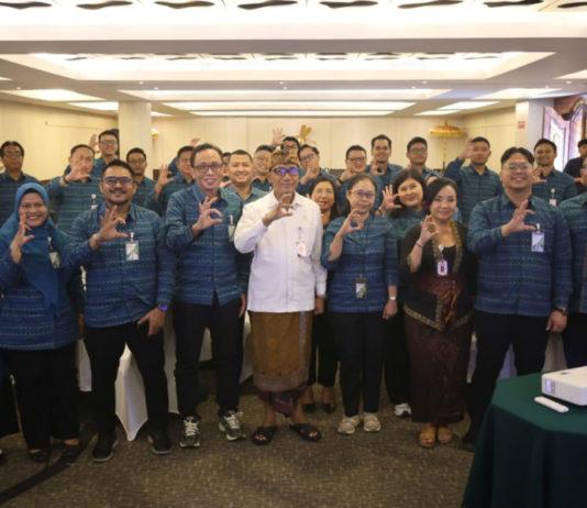 Di Rakorda Kanwil Banuspa BPJS Ketenagakerjaan, Sekda Denpasar Paparkan Program Sembagi Arutala