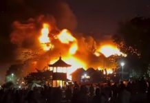 Kebakaran Landa Restoran di Jalan Camplung Tanduk Seminyak, Empat Motor Ikut Hangus