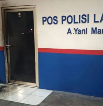 Diduga Lempar Molotov ke Pos Lantas, Pria Diamankan Polrestabes Surabaya