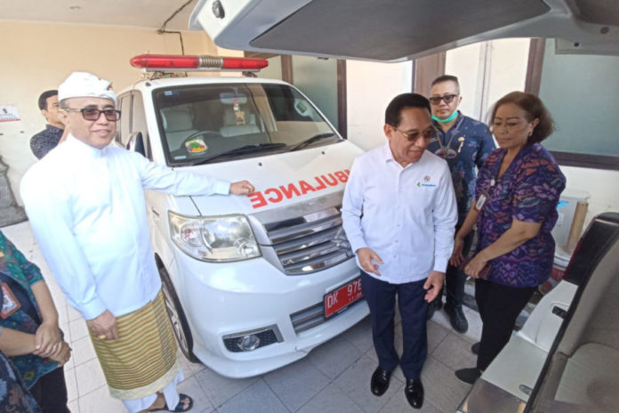 Dikunjungi Wamenkes, Jaya Negara Minta Tambahan Ambulans 1