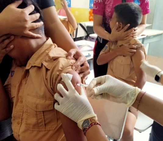 Diperluas ke Anak Laki-laki, 3.673 Siswa SD di Bangli Disasar Vaksin HPV