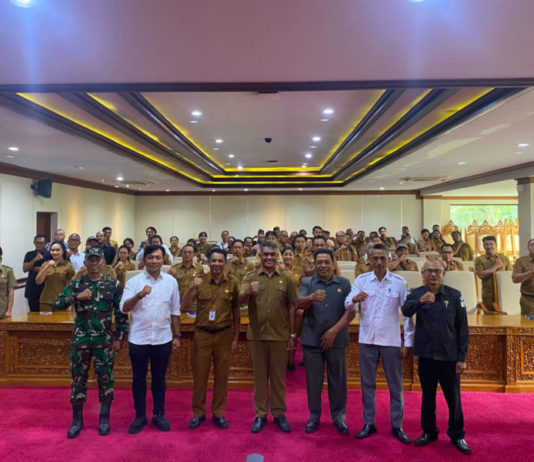 DPMD Gianyar Tegaskan Netralitas TNI/Polri dalam Pilkel Serentak 2026