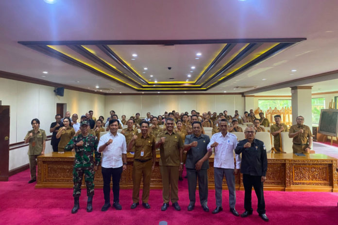 DPMD Gianyar Tegaskan Netralitas TNI/Polri Dalam Pilkel Serentak 2026 1