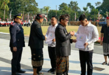 Enam Warga Binaan Lapas Tabanan Pulang Tepat di Hari Kemerdekaan
