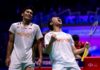 Ganda Putra Fajar/Fikri Bertahan di Peringkat Dua BWF