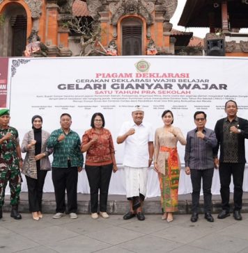 Gelari Gianyar Wajar, Gerakan Bersama Wujudkan Wajib Belajar 1 Tahun Prasekolah