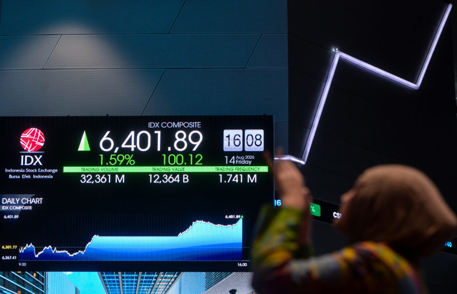 IHSG Ikuti Pelemahan Bursa Saham Asia