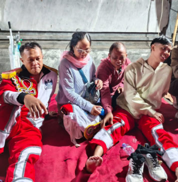 Jadi Inspiratif, Pegawai Disabilitas Perumda Tirta Hita Buleleng Finish Gerak Jalan 45 Kilometer