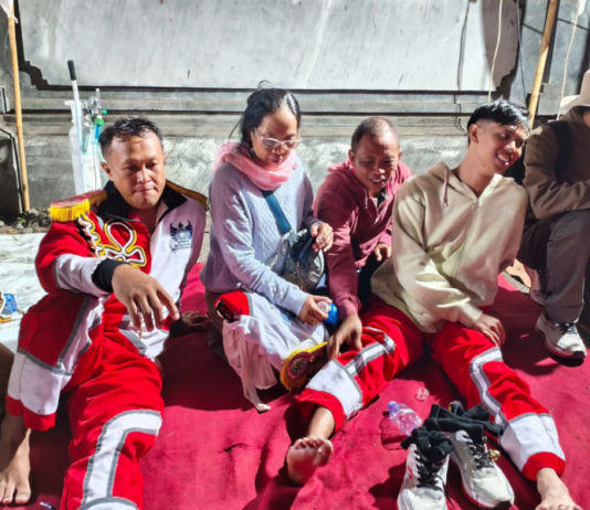 Jadi Inspiratif, Pegawai Disabilitas Perumda Tirta Hita Buleleng Finish Gerak Jalan 45 Kilometer