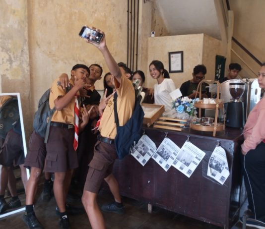 Jadi Lokasi Traktiran Gubernur Koster, Warung Kopi Sumber Rejeki Ramai Dikunjungi