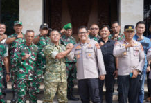 Jaga Kamtimbas, Polres dan Kodim di Gianyar Perkuat Sinergi