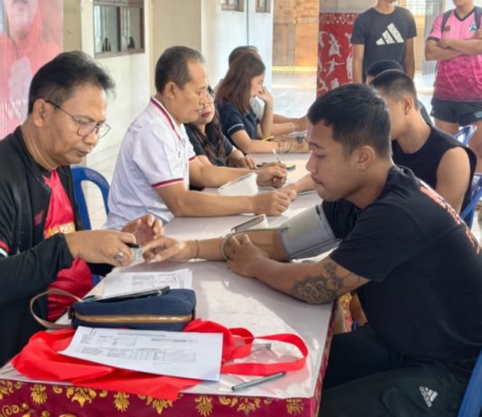 Jelang PON Bela Diri 2026, KONI Bali Saring Atlet Lewat Tes Kebugaran