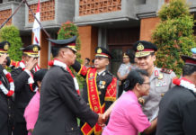 Kapolda Bali Pimpin Wisuda Purna Bhakti 366 Personel Polri dan PNS Polda Bali