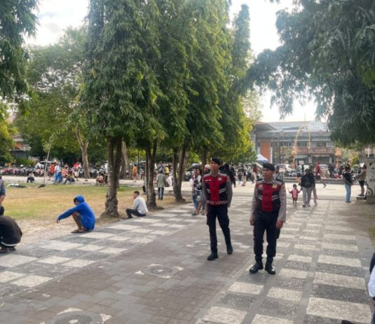 Kerap Dipakai Arena Tawuran, Lapangan Renon Diawasi Ketat Kepolisian