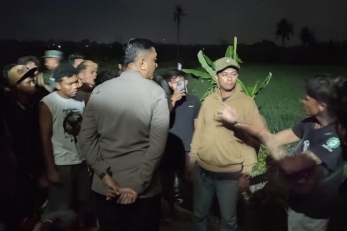 Keributan Antarburuh Proyek Di Munggu, Sejumlah Orang Diamankan Polisi 1