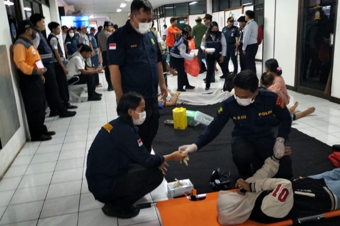 KMP Putri Yasmin Terbakar, Tim Biddokkes Polda Bali Laksanakan Operasi DVI 1