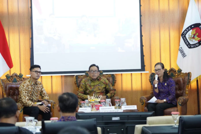 KPU Gianyar Buka Ruang Diskusi Kritis Terkait Penundaan Pemilu 1