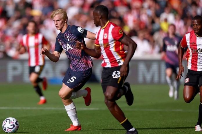 Liga Inggris, Brentford Kalahkan Tottenham Hotspur 1