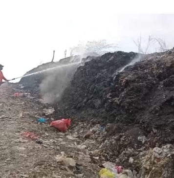 Lima Hari Pascaledakan Gas Metan, TPA Mandung Masih Dikepung Kepulan Asap