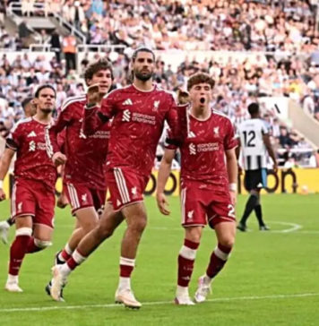 Liverpool Selamat dari Kekalahan, Tahan Newcastle di St James’ Park
