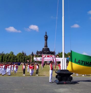 Mantapkan Persiapan Peringatan HUT ke-81 RI, 72 Calon Paskibraka Bali Lakukan Gladi