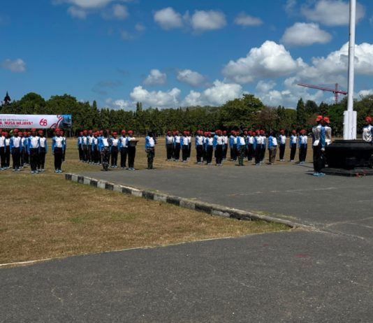 Masuk Hari ke-16, Latihan Paskibraka Bali Makin Dimantapkan